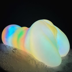 Luminous Colorful Silicone Pocket Vagina -16