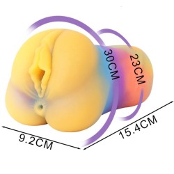 Luminous Colorful Silicone Pocket Vagina -15