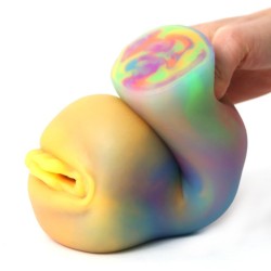 Luminous Colorful Silicone Pocket Vagina -14