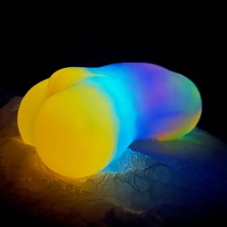 Luminous Colorful Silicone Pocket Vagina -11