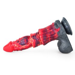 Dragon Color Silicone Dildo - 08