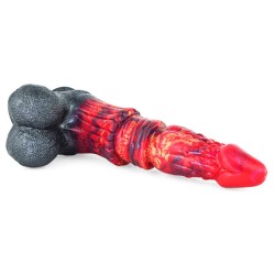 Dragon Color Silicone Dildo - 08