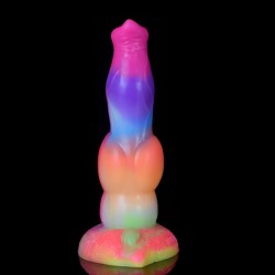 Luminous Silicone Dildo - 19