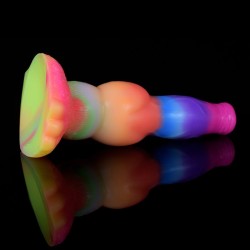 Luminous Silicone Dildo - 19