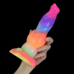 Luminous Silicone Dildo - 19