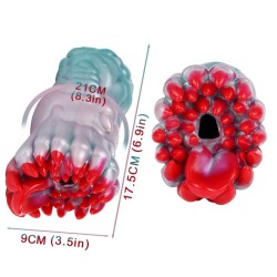 Soft Silicone Thorns Male Stroker - B