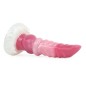 White Base Peach Silica Gel Dildo - 10