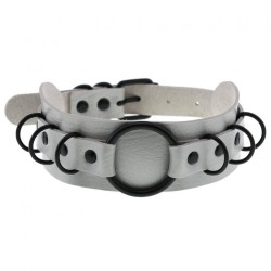 Punk Gothic PU Leather Collar