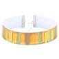 Flocked Webbing Choker - Laser