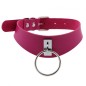 O-ring Trendy PU Leather Neck Collar