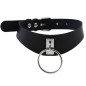 O-ring Trendy PU Leather Neck Collar