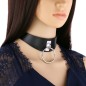 O-ring Trendy PU Leather Neck Collar