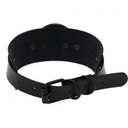 Black O-Ring Punk Collar