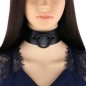 Black O-Ring Punk Collar