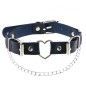 One Chain Love Ring Collar