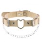 One Chain Love Ring Collar