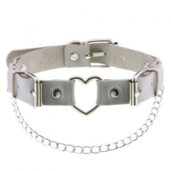 One Chain Love Ring Collar