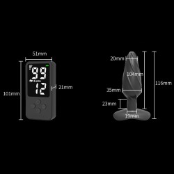 E-Stim Electric Shock Anal Plug