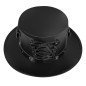 Men's Steampunk Strappy Badge Hat