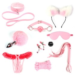 Sex Party 10 PCS Bondage Kit