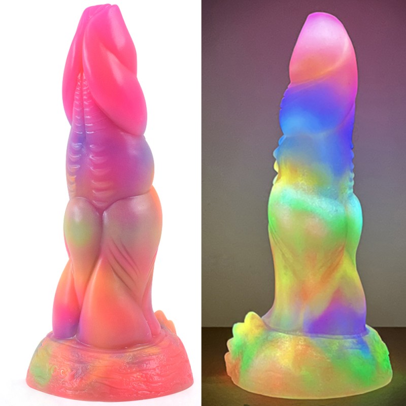 Luminous Silicone Dildo - 02