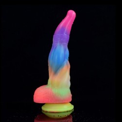 Luminous Silicone Dildo - 01