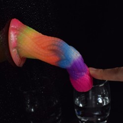 Luminous Vibration Butt Plug - Snake