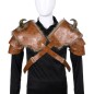 Men Shoulder Armor With Horn