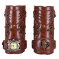 Steampunk Retro Knight Leather Arm Cuff