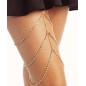 Girl's Crystal Thigh Chain