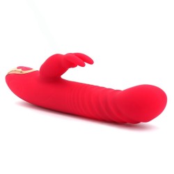 Big Fish Thrusting Silicone Rabbit Dildo