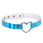 Laser Collar Metal Heart Collar