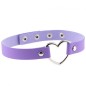 Metal Heart Collar - 4 Snap