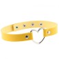 Metal Heart Collar - 4 Snap