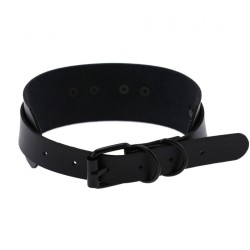 Black Heart Punk Collar