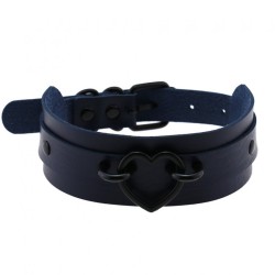 Black Heart Punk Collar