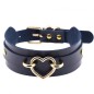 Golden Heart Punk Collar