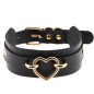 Golden Heart Punk Collar