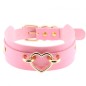 Golden Heart Punk Collar