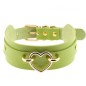 Golden Heart Punk Collar