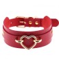 Golden Heart Punk Collar