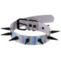 Laser Collar Spikes Punk Neck Collar