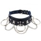 Metal O Ring Collar With Chain