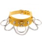 Metal O Ring Collar With Chain