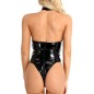 Grim Alluring Patent Leather Suit For Ladies