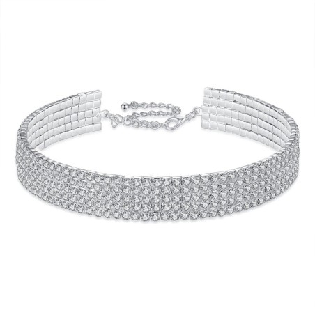 Elastic Multi Layer Diamond Collar