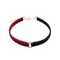 Black&amp;Red O Ring Velvet Collar