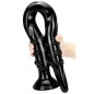 Earthworm Long PVC Butt Plug - 24 inch