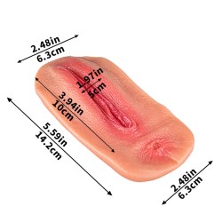 Realistic Cosplay Silicone Fake Vagina Pad - D