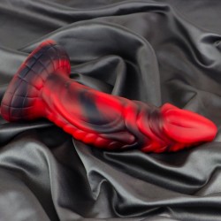 Little Monster Silicone Dildo - Black